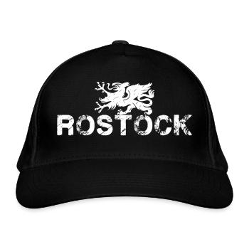 Rostock - Bio-Baseballkappe - Schwarz - Vorne