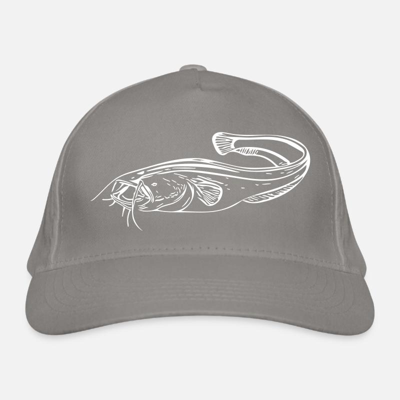 Catfish - angler Organic Baseball Cap