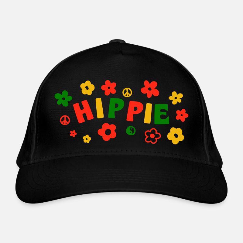 Hippie Bio-Baseballkappe