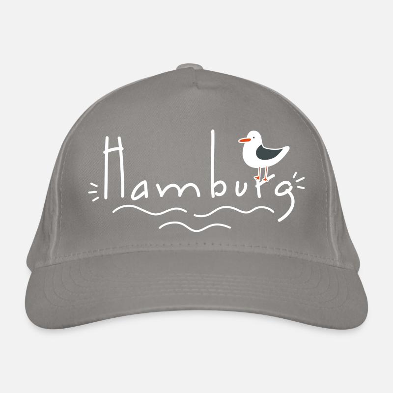 Hambourg à la mouette Casquette classique bio