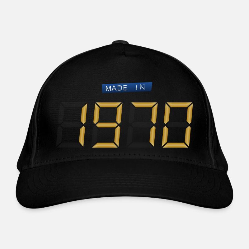 Made in 1970 Casquette classique bio