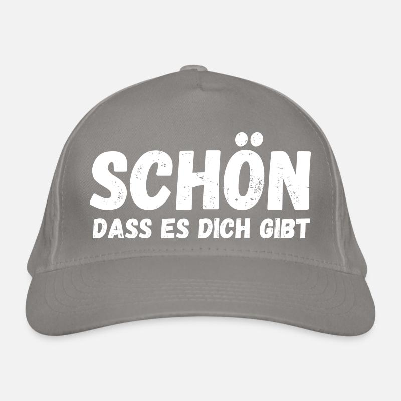 Schön, dass es dich gibt Bio-Baseballkappe
