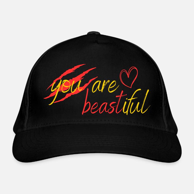 Beast or beauty? Organic Baseball Cap