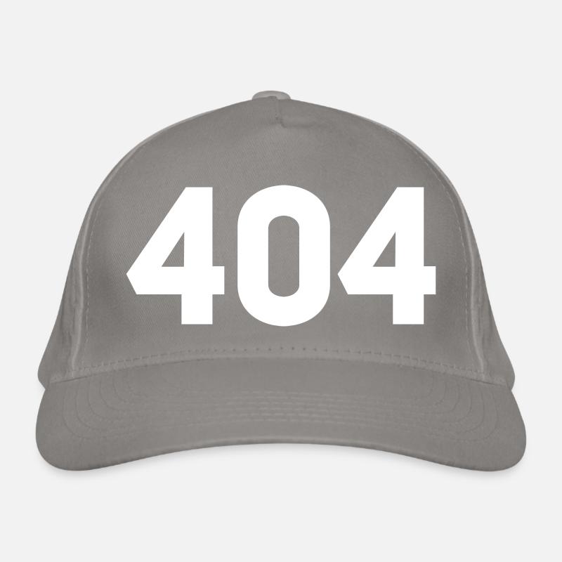 404 - Seite nicht gefunden Bio-Baseballkappe