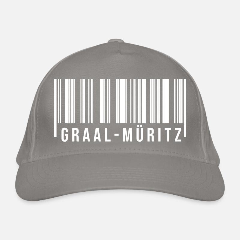 Graal Müritz Strichcode Bio-Baseballkappe