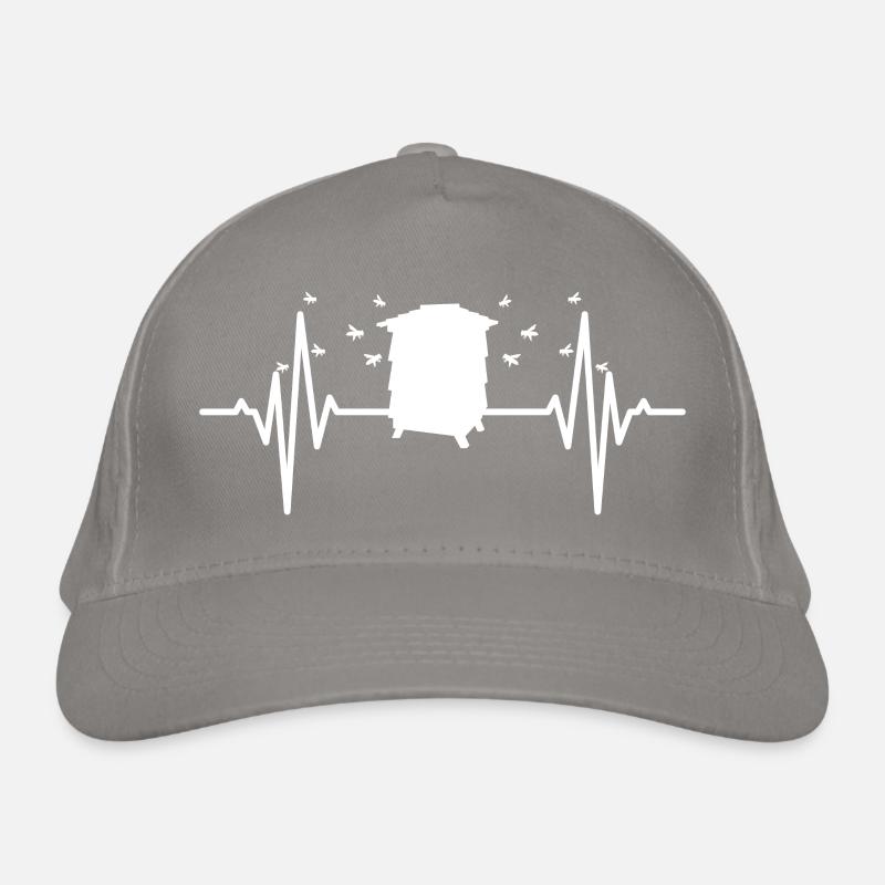 Beehive Heartbeat Organic Baseball Cap