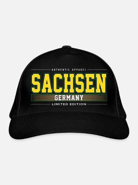 Saxe - Casquette classique bio - noir - Devant