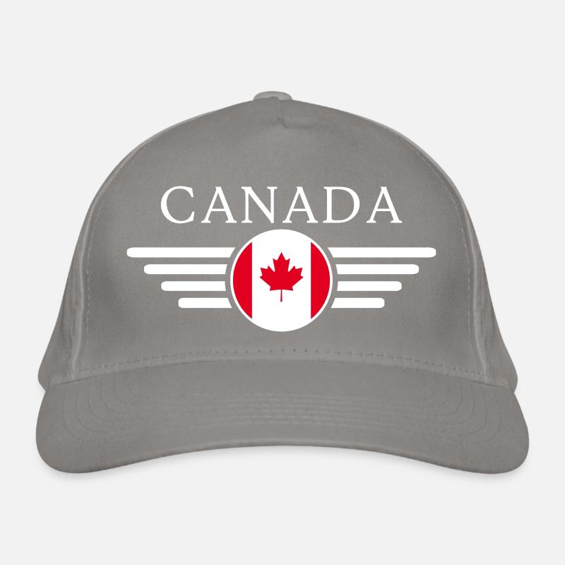 Canada Style Design T-Shirt Organic Baseball Cap