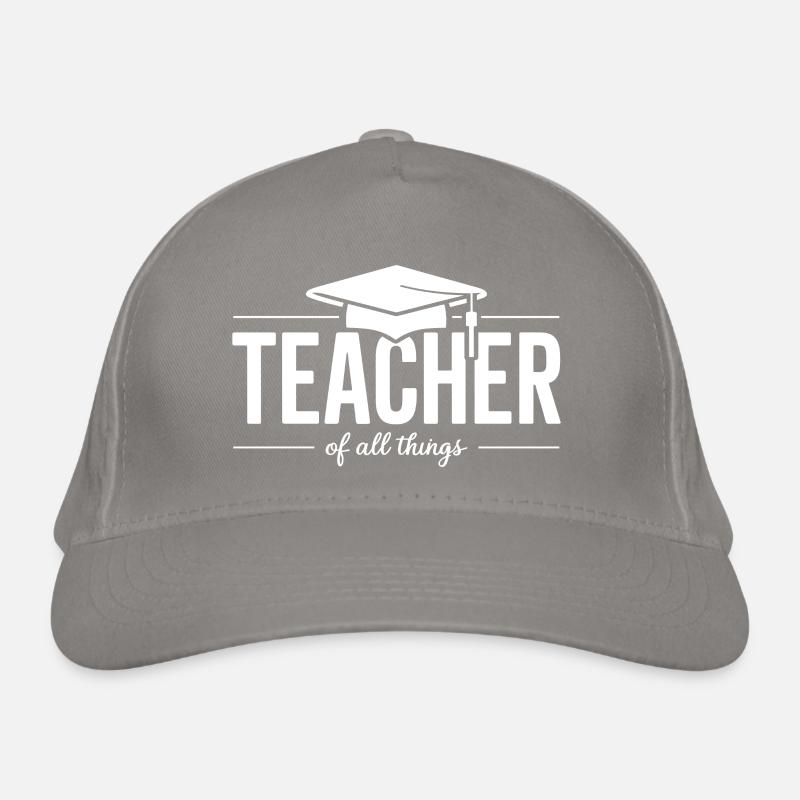 Enseignant Enseignant École Profession Casquette classique bio