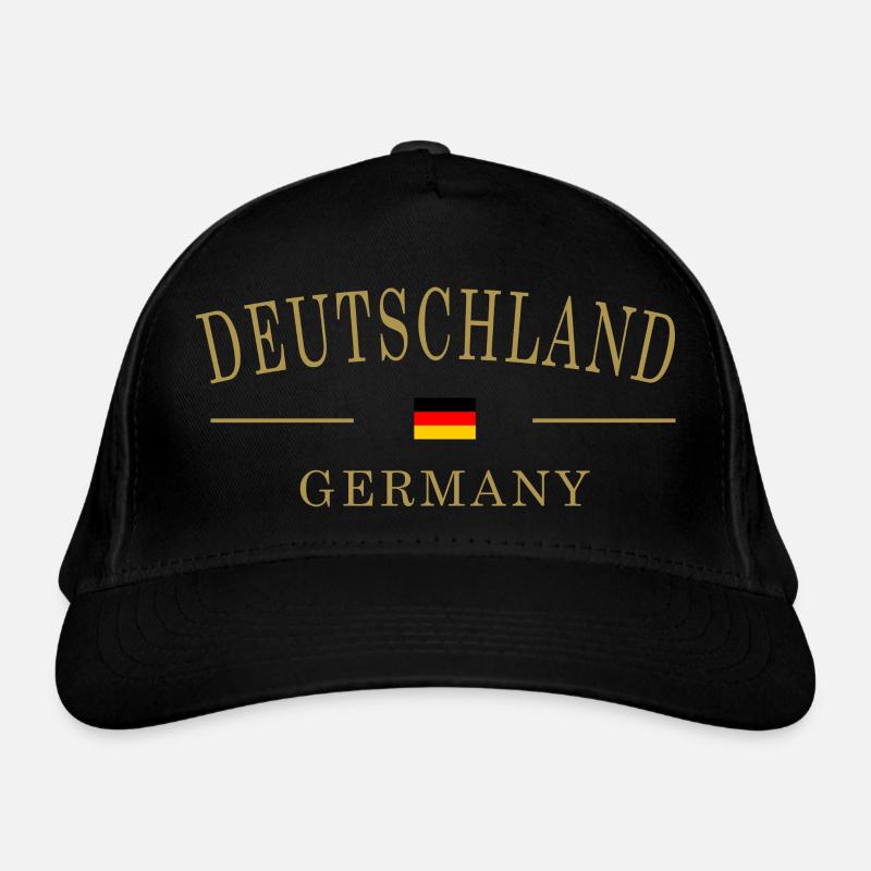 DEUTSCHLAND GERMANY FLAG COLOR Casquette classique bio