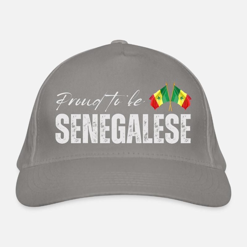 Senegalesischer Stolz, made in Senegal Bio-Baseballkappe
