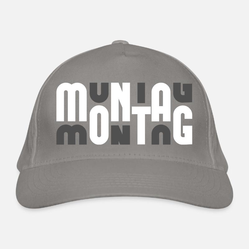 Motif Monday Black/Grey Organic Baseball Cap