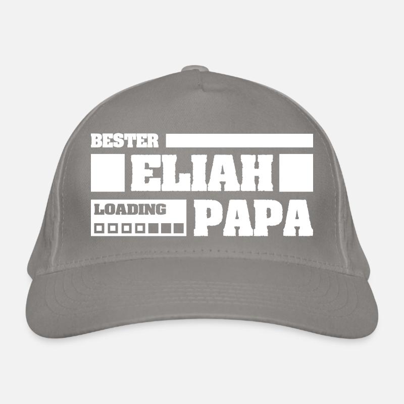 First name Eliah Organic Baseball Cap