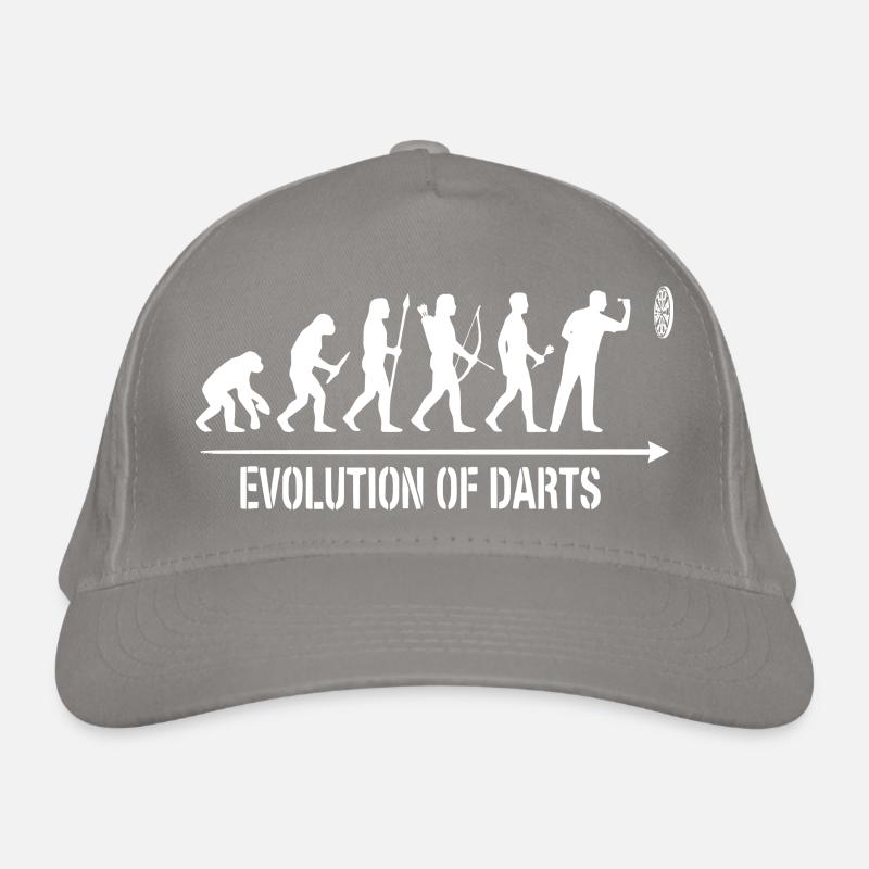 Sweat à capuche, t-shirt, sac et mug Darts Evolution Fun Casquette classique bio