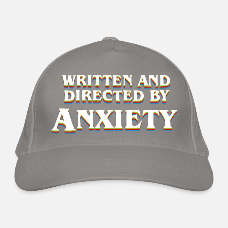 Anxiété Réfléchissante Écrit et réalisé par Anxiet Casquette classique bio