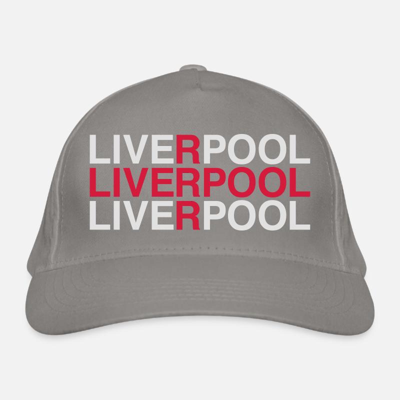 LIVERPOOL Union Jack Drapeau Casquette classique bio