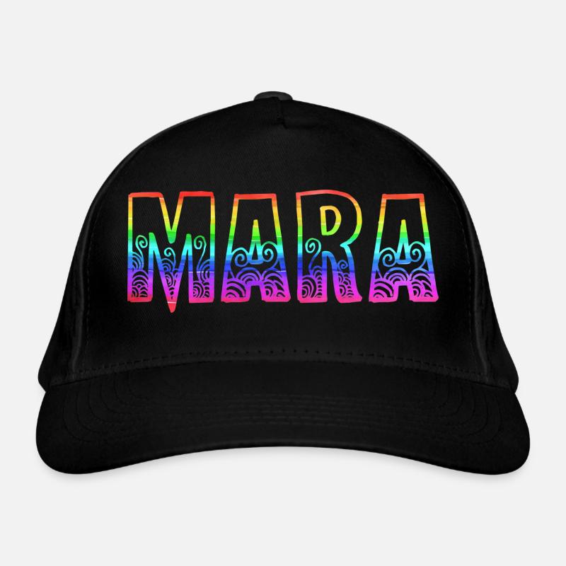 mara rs regenbogen Bio-Baseballkappe