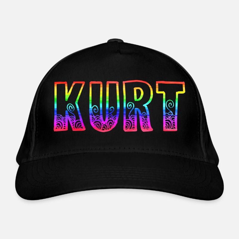kurt rs rainbow Organic Baseball Cap