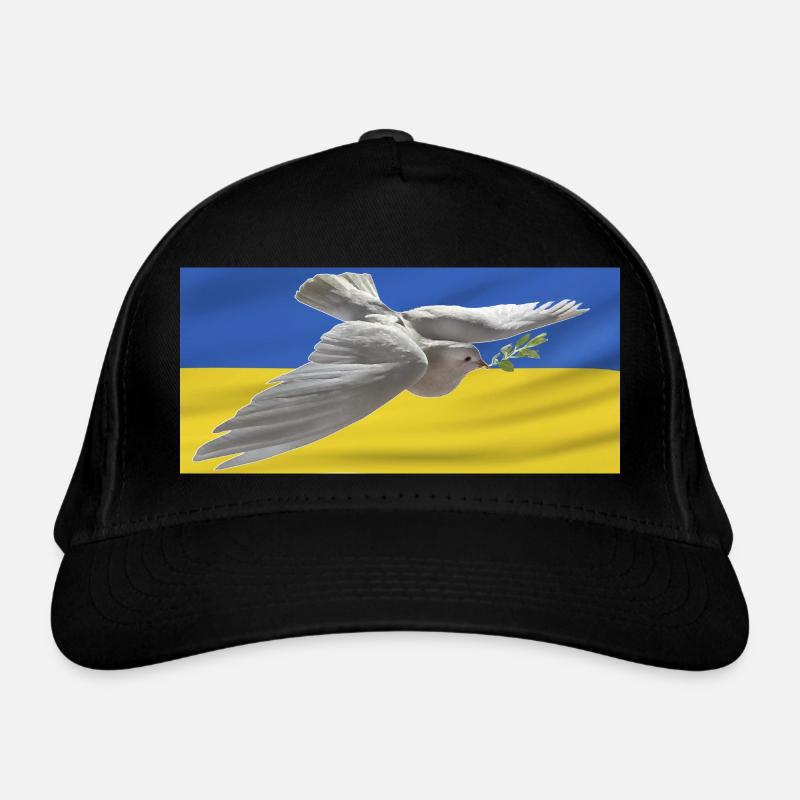 Paix Ukraine Casquette classique bio