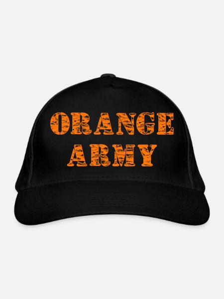La légion orange pour les vrais fans des Pays-Bas # - Casquette classique bio - noir - Devant