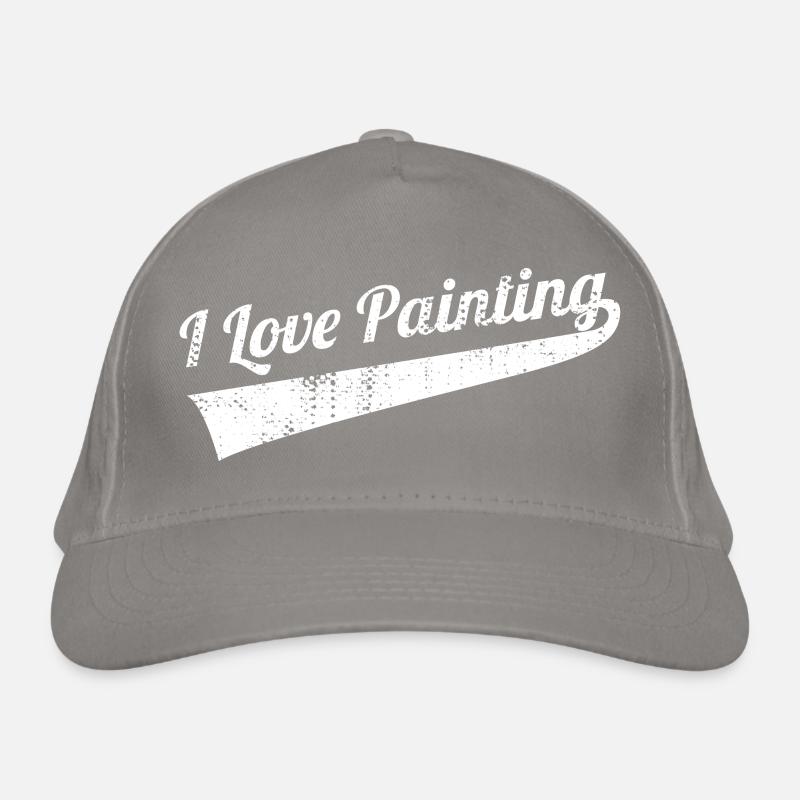 Painter Varnisher Love Organic Baseball Cap