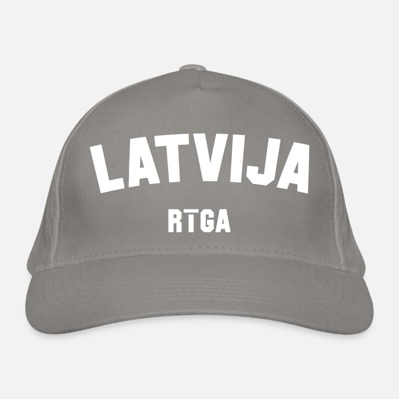 LETTONIE Lettland Riga Casquette classique bio