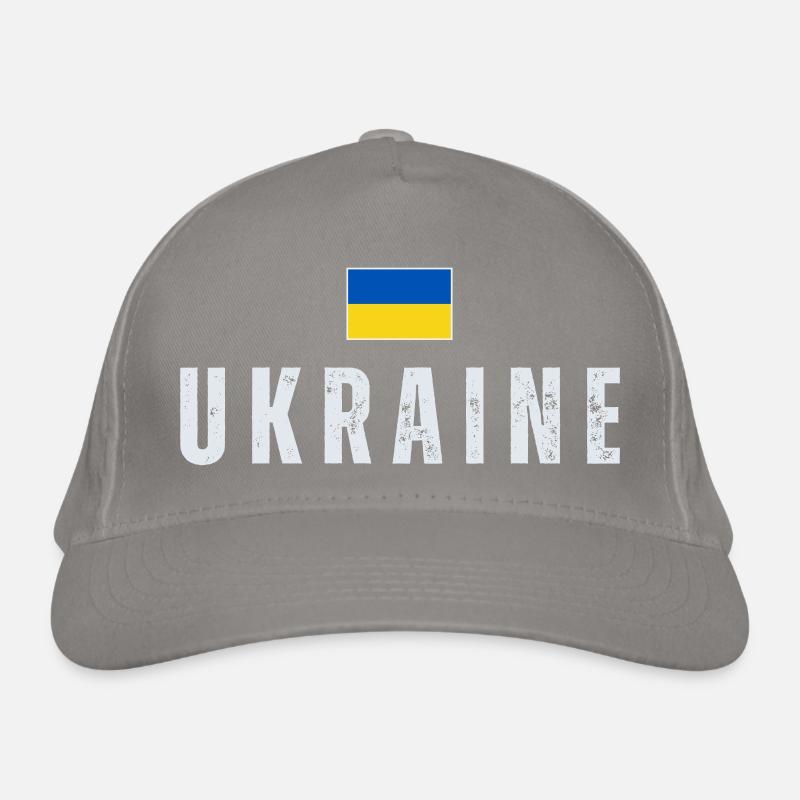 Ukrainische Flagge, Ukrainischer Stolz Bio-Baseballkappe