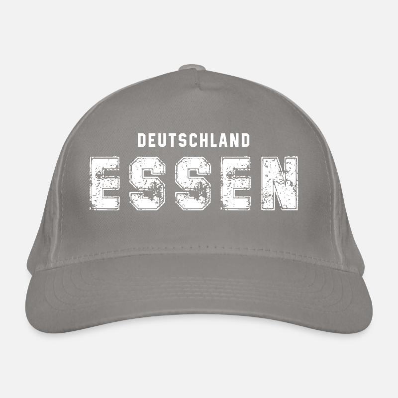 Deutscher Querformatdruck Bio-Baseballkappe