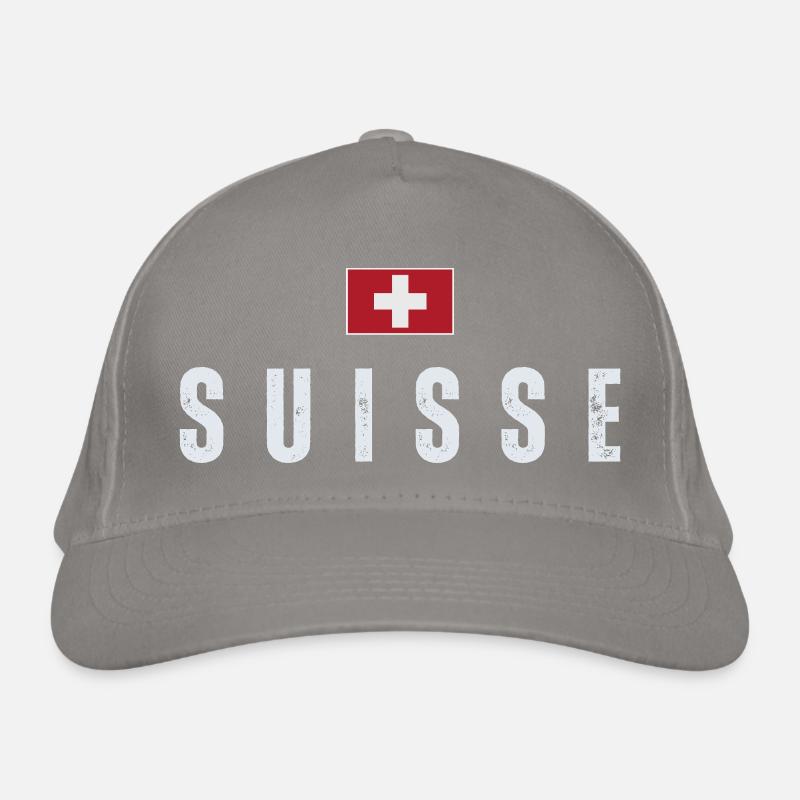 Flagge der Schweiz, Schweizer Stolz Bio-Baseballkappe