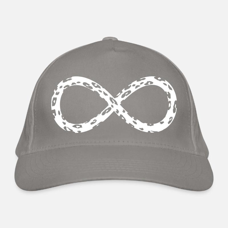 Leopard Infinity Dünnes Negativ Bio-Baseballkappe