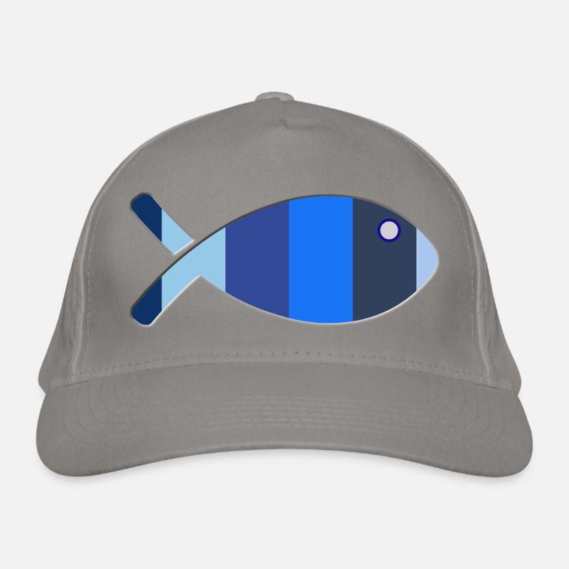 FISH. MEMORY. SARDINE. APRIL FOOL. SEA Organic Baseball Cap