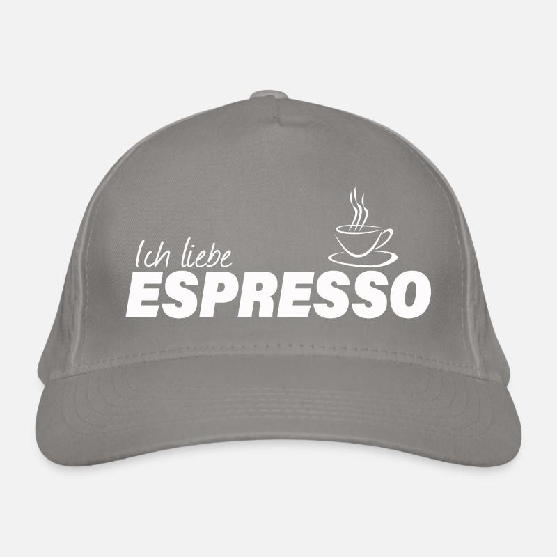 ICH LIEBE ESPRESSO Bio-Baseballkappe