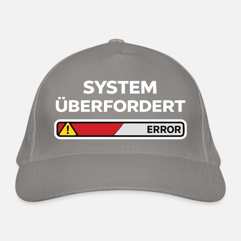 System überfordert Error Bio-Baseballkappe