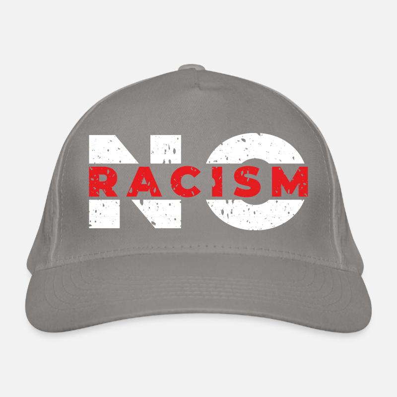 no racism Organic Baseball Cap