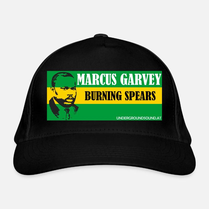 Garvey Burning Spear T-Shirt Organic Baseball Cap