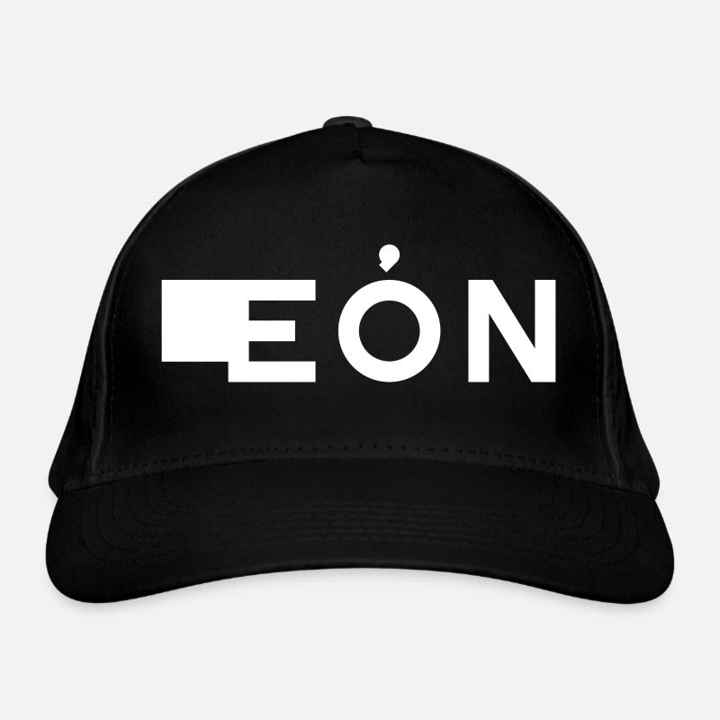 LEÓN – Kastilien und León – Spanien - Bio-Baseballkappe - Schwarz
