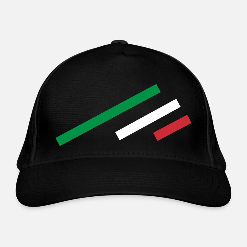 Italie Stripe Casquette classique bio