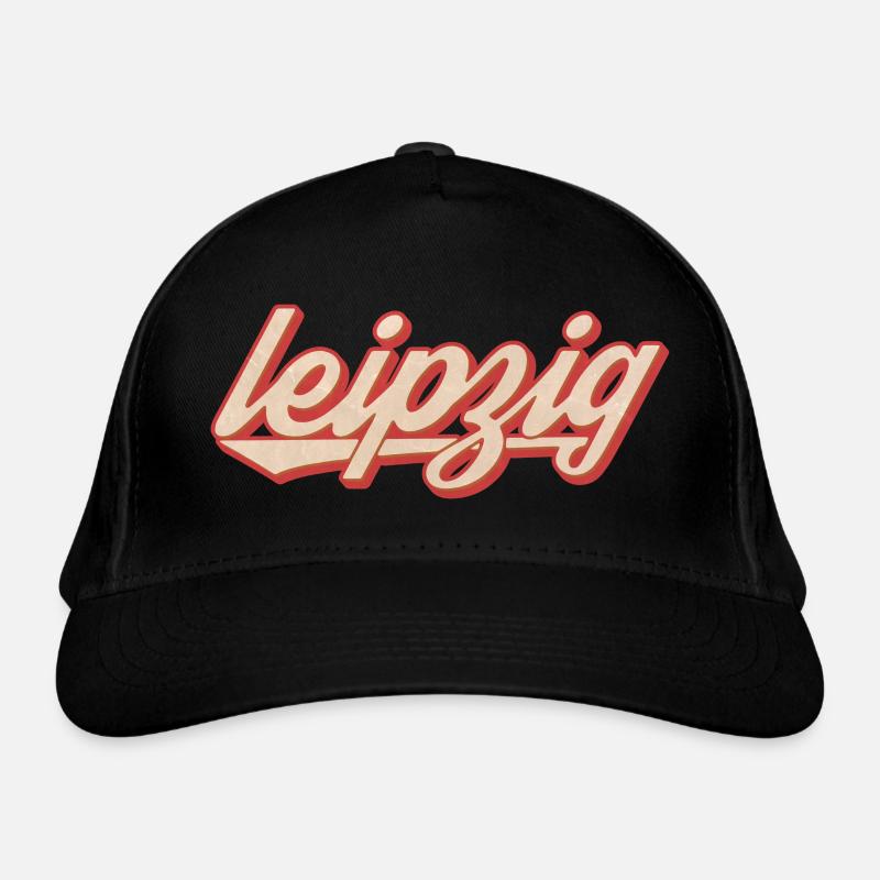 Leipzig Script Vintage Logo Bio-Baseballkappe