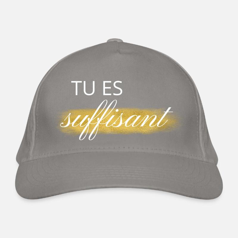 tu es suffisant Casquette classique bio