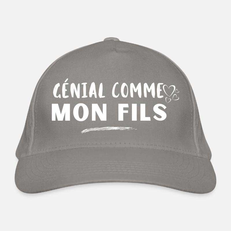 Génial comme mon fils Casquette classique bio