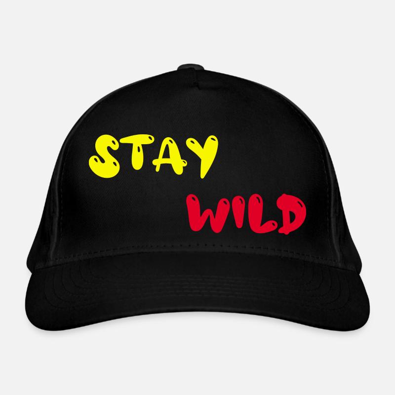 stay wild Organic Baseball Cap
