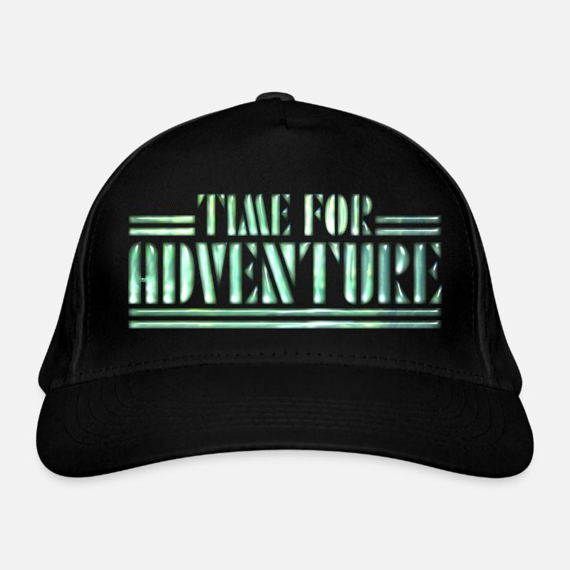 Time for Adventure Organic Baseball Cap