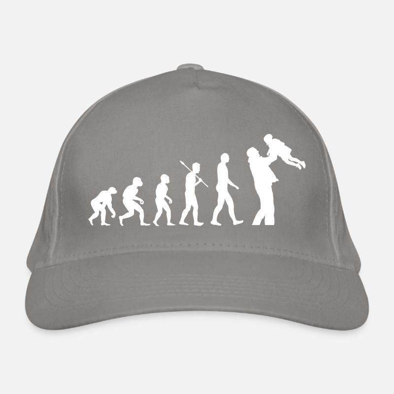 Evolution of Humanity Family Love Organic Baseball Cap