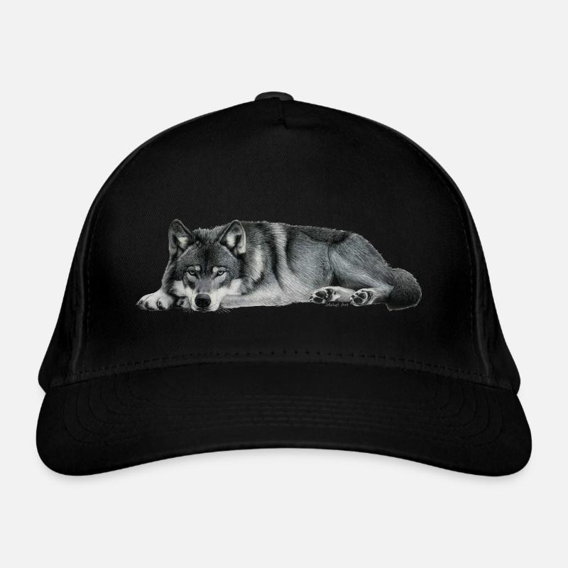 wolf Bio-Baseballkappe