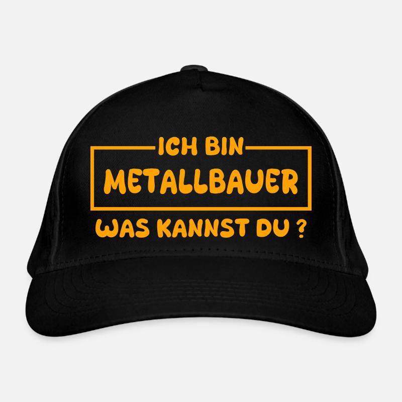 Metallbauer Bio-Baseballkappe