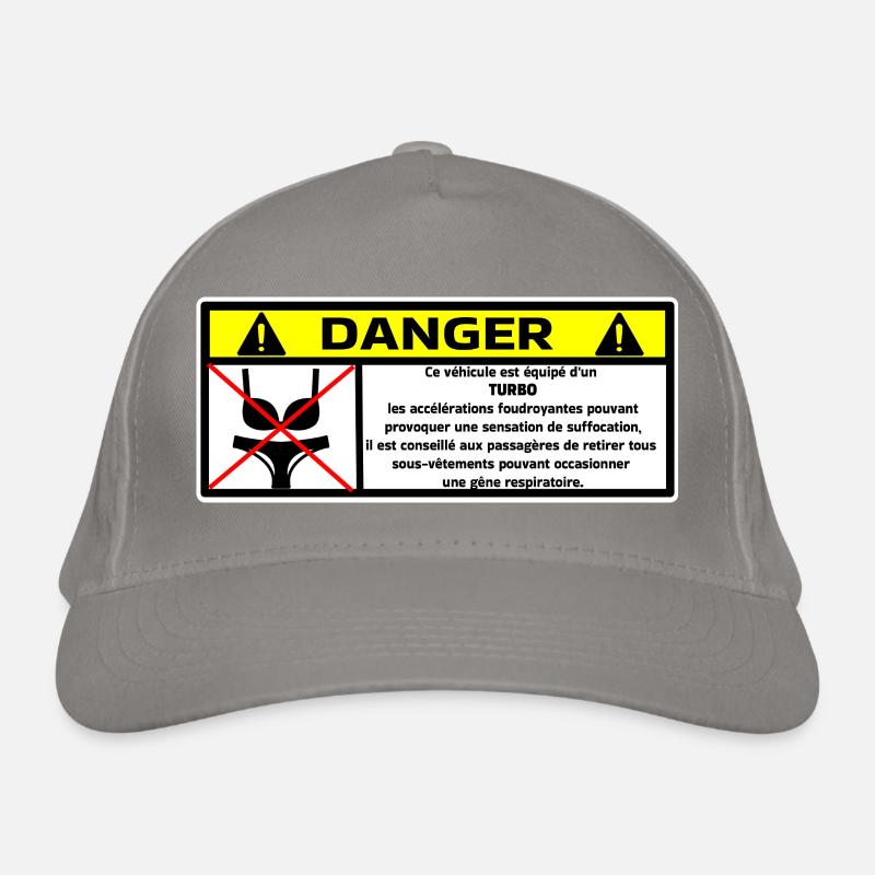 Sticker Organic Baseball Cap