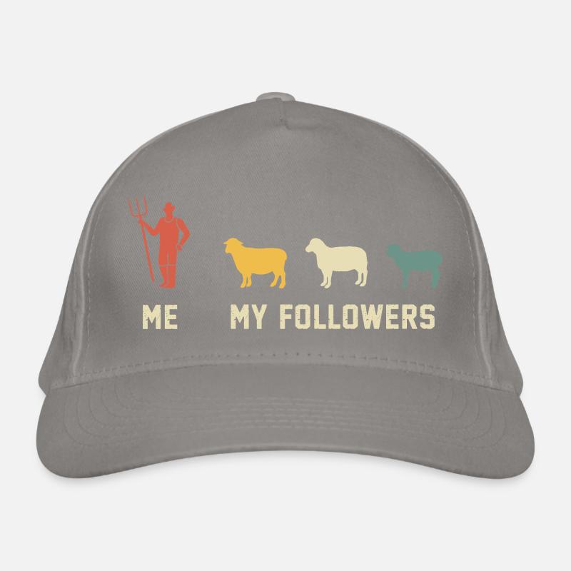Moutons moi et mes partisans, cadeau pour l’amoureux des moutons Casquette classique bio