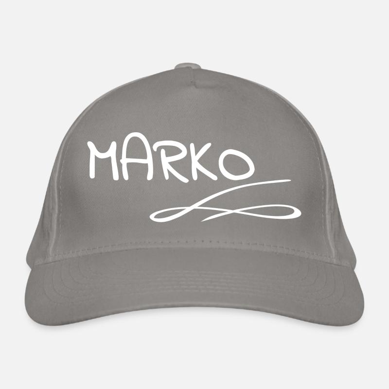 Nom : Marko Casquette classique bio