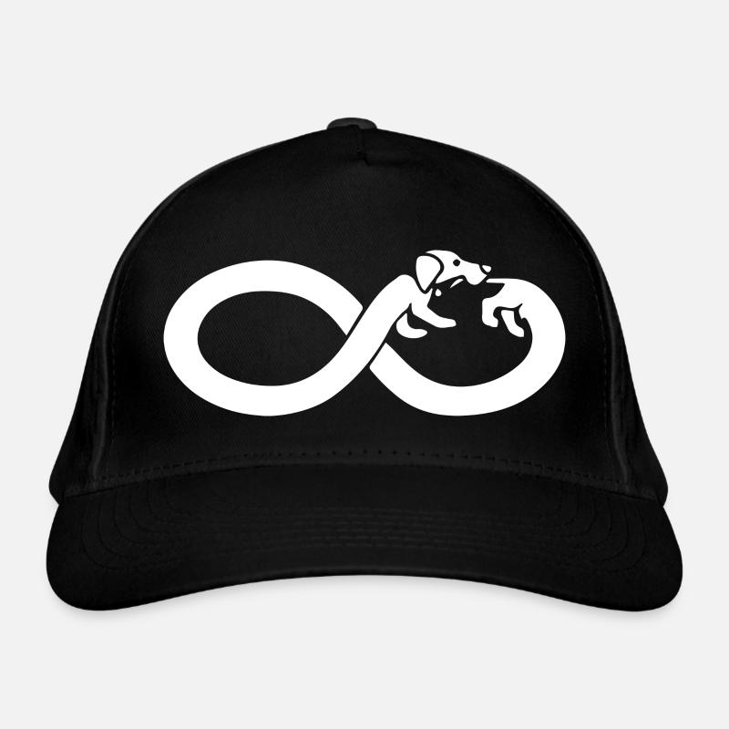 Teckel Infinity - Casquette classique bio - noir