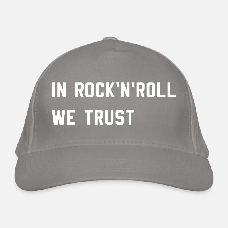 Rock n roll Organic Baseball Cap